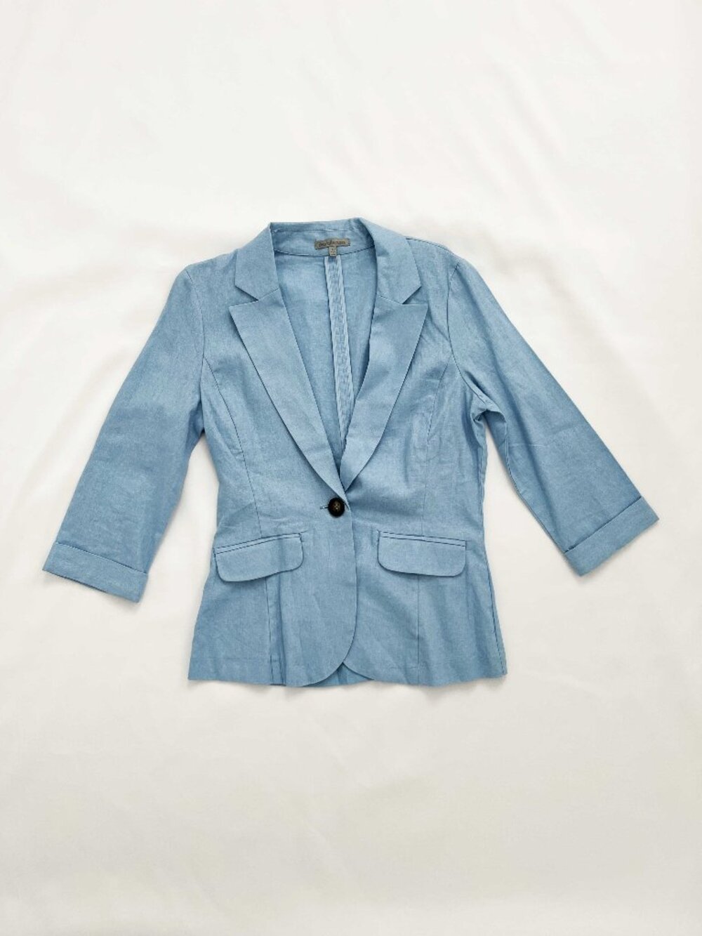 Charlotte Russe Light Blue Blazer Juniors M NWOT